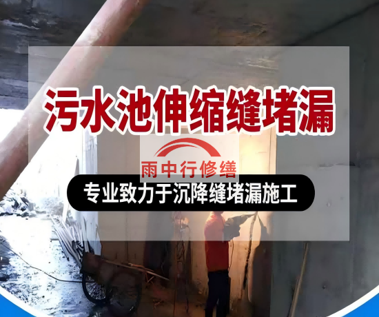 通州大吉铁塔污水池（沉淀池）堵漏案例